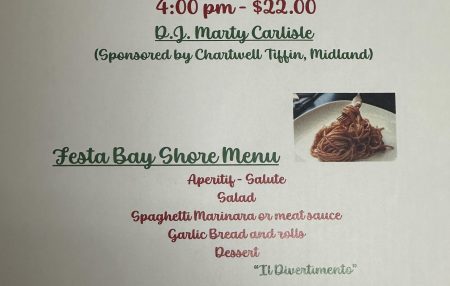 With great disappointment, we regret to inform you that we must cancel Festa Bay Shore Italian Night on May 31st. We are hoping to reschedule early this Fall. Sorry for […]