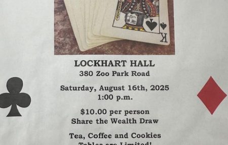 AT Wasaga Beach United Church Lockhart Hall,   380 Zoo Park Road Saturday, August 16th, 2025, at 1:00 pm, along with Share the Wealth. There will be Tea, Coffee and Cookies […]