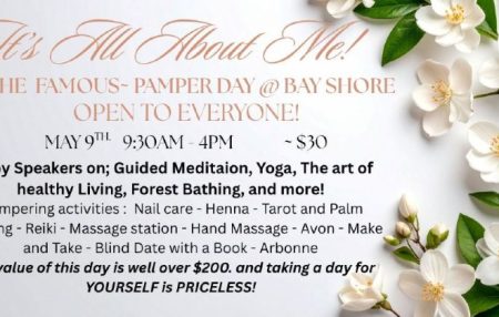 It’s All About Me Saturday, May 9 @ 9:00 AM All attendees had lots of fun, learned alot, and we all got pampered. What a spectacular day. We had a [&hellip;]