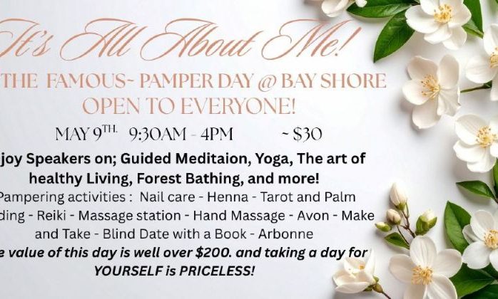It’s All About Me Saturday, May 9 @ 9:00 AM All attendees had lots of fun, learned alot, and we all got pampered. What a spectacular day. We had a [&hellip;]