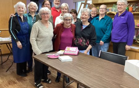 Veronica’s 94th Birthday Congratulations Veronica! 94 Years Young A wonderful celebration with her friends in Access Art.